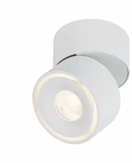 LED bodová svítidla PAULMANN Přisazené svítidlo LED Spircle bílá mat 8,0W 3.000K 36° 933.73