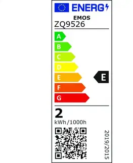 LED žárovky EMOS LED žárovka Classic JC / G9 / 1,9 W (22 W) / 210 lm / teplá bílá ZQ9526