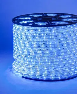 Světelné kabely DecoLED LED hadice 100m, modrá LEDRL100B
