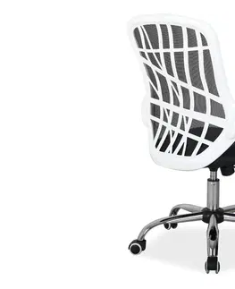 Kancelářské židle Signal Kancelářské křeslo Dexter Barva: Černá - bílá