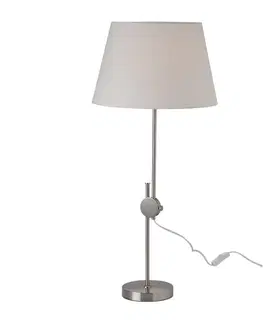 Lampy na noční stolek ACA Lighting Textile stolní svítidlo ML306421TB