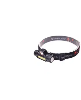 Čelovky   WN32 − LED Nabíjecí čelovka LED/3W/COB/USB 