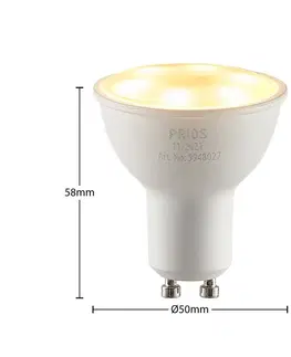 LED žárovky PRIOS LED reflektor GU10 5W 2 700K 120°