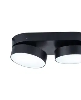Inteligentní stropní svítidla LUTEC LED stropní bodové světlo Stanos CCT 2zdroje černá