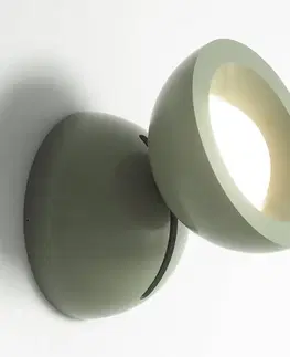 Nástěnná svítidla Axo Light Axolight DoDot LED nástěnné světlo, zelená 35°