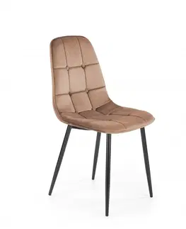 Židle Jídelní židle K417 Halmar Modrá