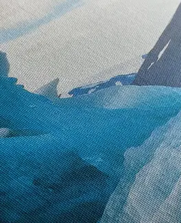 Obrazy přírody a krajiny Obraz ledovcové kry
