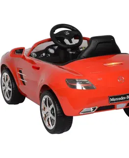 Dětská vozítka a příslušenství Buddy Toys Bec 7111 el.auto Mercedes SLS červená
