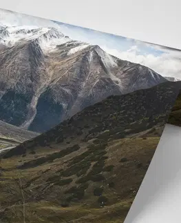 Tapety příroda Fototapeta nádherná horské panorama