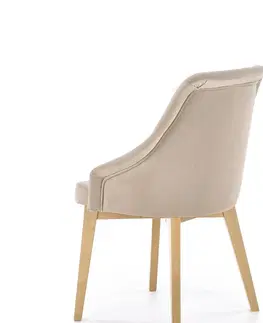 Židle Jídelní židle TOLEDO 2 HALMAR Tmavě šedá