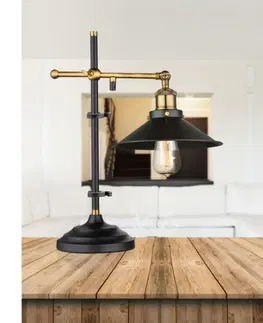 Designové stolní lampy GLOBO LENIUS 15053T Stolní lampa