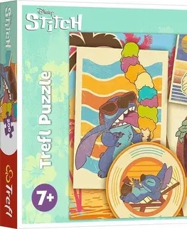 Hračky puzzle TREFL - Puzzle Lilo & Stitch: Hudební svět 200 dílků