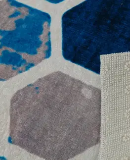 Koberce a koberečky Conceptum Hypnose Koberec Ivy 80x200 cm modrý