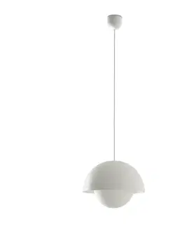 Designová závěsná svítidla FARO MARISOL závěsné svítidlo, bílá