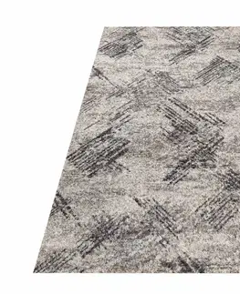 Moderní koberce Moderní béžový koberec s jemným vzorem Šířka: 160 cm | Délka: 220 cm