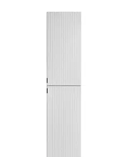 Koupelnový nábytek Comad Koupelnová závěsná skříňka vysoká Leonardo 80-00-B 2D bílá