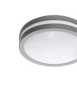 Svítidla Eglo Eglo 97299 - LED Stmívatelné koupelnové svítidlo LOCANA-C LED/14W šedá IP44 