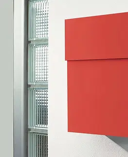 Poštovní schránky Radius design cologne Schránka na dopisy RADIUS DESIGN (LETTERMANN 4 red 560R) červená