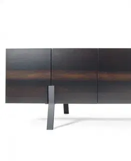 TV stolky Hanah Home TV stolek Pingla 185 cm tmavě hnědý