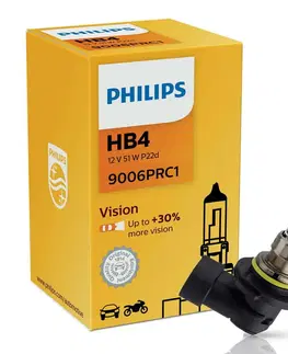 Autožárovky Philips HB4 VISION 12V 9006PRC1