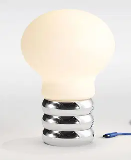 Stolní lampy Ingo Maurer Ingo Maurer B.Bulb LED stolní lampa s baterií
