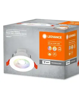 Chytré osvětlení OSRAM LEDVANCE SMART+ Wifi Spotlight Recess 86mm 36d RGB + TW 4058075573291