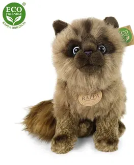 Hračky RAPPA - Plyšová kočka siamská 28 cm ECO-FRIENDLY