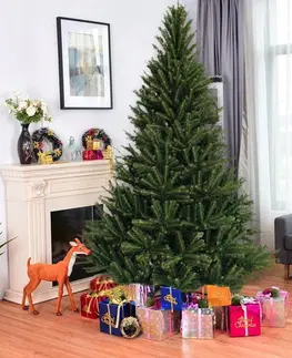 Vánoční stromky Nádherný zelený vánoční smrek 150 cm