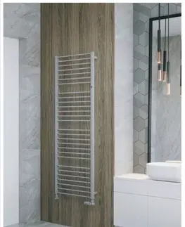 Koupelna HOPA Koupelnový radiátor PIKO bílá barva Barva radiátoru Bílá, Rozměr radiátoru 630 × 1329 mm, výkon 658 W, Typ připojení Klasické (na rozteč) RADPIK601335
