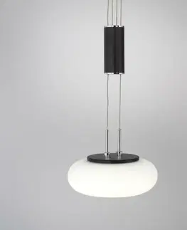 Chytré osvětlení PAUL NEUHAUS Q ETIENNE závěsné svítidlo Smart Home, černá, podlouhlé, 2 ramenné ZigBee 2700-5000K