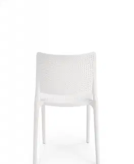 Jídelní sety Stohovatelná jídelní židle K514 Halmar Světle zelená