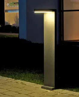 Osvětlení příjezdové cesty Albert Leuchten Hliníkové LED osvětlení cesty Tamar, antracit