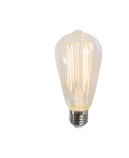 Zarovky E27 LED dlouhá rustikální lampa ST64 3,5W 250LM 2300K
