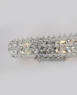 Retro nástěnná svítidla ACA Lighting Crystal nástěnné svítidlo LIANNA282W