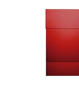 Poštovní schránky Radius design cologne Schránka na dopisy RADIUS DESIGN (LETTERMANN 5 STANDING red 566R) červená