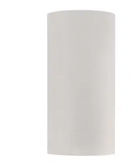 Moderní venkovní nástěnná svítidla NORDLUX venkovní nástěnné svítidlo Canto Maxi 2 2x28W GU10 bílá čirá 49721001