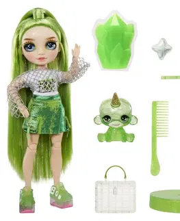 Hračky panenky MGA - Rainbow High Fashion panenka se zvířátkem - Jade Hunter