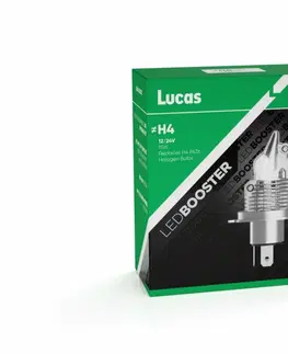 Autožárovky Lucas 12V/24V H4 LED žárovka P43t, sada 2 ks 6500K