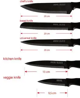 Kuchyňské doplňky Kluge SNS-4 Sada nožů SNS-4