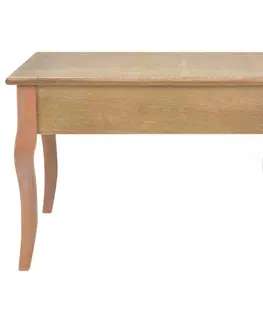 Konferenční stolky Konferenční stolek Acate dřevo / MDF Dekorhome Přírodní / bílá