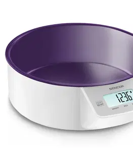 Kuchyňské váhy Sencor SKS 4004VT kuchyňská váha, fialová 