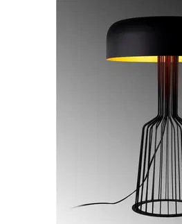 Stolní lampy Sofahouse 28627 Designová stolní lampa Felicity 36 cm černá
