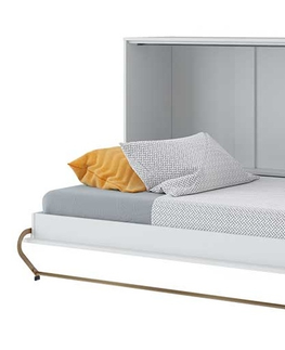 Postele Výklopná postel NOET VI 90x200 cm, bílá