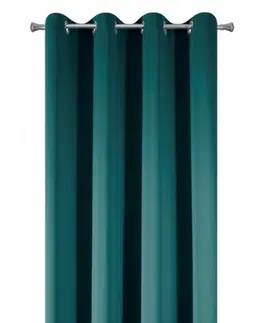 Zatemňovací závěsy Krásné zatemňovací závěsy do pokoje v modré barvě 135 x 250 cm