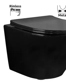 WC sedátka Rea ALCAPLAST s tlačítkem M1720-1 AM102/1120 M1720-1 CL1