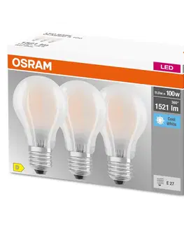 LED žárovky OSRAM OSRAM LED žárovka E27 Base CL A 11W 4 000K matná 3
