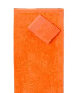 Ručníky Faro Bavlněný ručník Aqua 70x140 cm oranžový