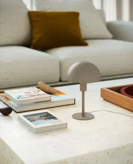 Lampy na noční stolek NORDLUX Ellen Mini stolní lampa světle hnědá 2213745009