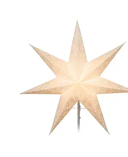 Vánoční světelná hvězda STAR TRADING Papírová náhradní hvězda Sensy Star bílá Ø 54 cm