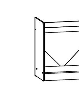 Kuchyňské dolní skříňky JAMISON, skříňka pod dřez 80 cm, dub sonoma